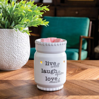 Live Laugh Love Illumination Wax Warmer