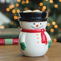 Frosty Candle Warmer | Winter Home Decor Lighting