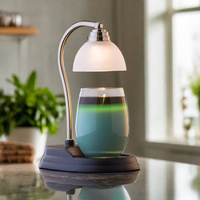 Pewter Aurora Lamp | Decorative Home Lighting