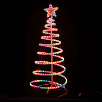 Samland LED 145cm Rope Light Christmas Tree Star Motif