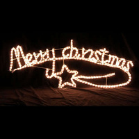 Samland Animated Merry Christmas Rope Light w/ Controller