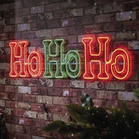 Samland 150cm HO HO HO Neon Rope Light Christmas Decoration
