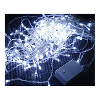 Samland 200 LED Memory Icicle Christmas Rope Light White
