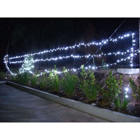Samland 55m 500 LED Christmas Fairy Rope Light Ultra White