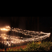 Samland 75m 700 LED Christmas Fairy Light String Warm White