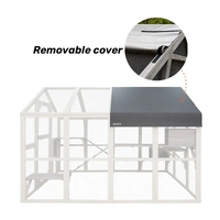 Removable Waterproof Roof Cover for Samland Large Wooden Outdoor Cat House DCT2441