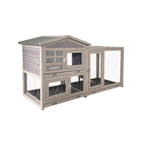 Samland Rabbit Hutch Cage Waterproof - Indoor & Outdoor