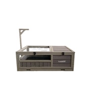 Samland Wooden Tortoise House Reptile Habitat Cage Enclosure