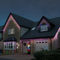 Samland 36m 1200 LED Icicle Light Multicolour Christmas