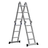 Samland 3.6M Multi-Purpose Aluminium Ladder 4x3 Rungs