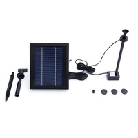 Samland 9V 250LPH Solar Pump Battery Backup Pond Fountain