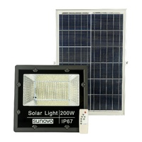 Samland 590 LED Solar Flood Light 200W Cold White with Remote Control