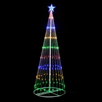 Samland 163cm Circling LED Light Christmas Tree with Star