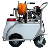 Samland 50L Sprayer Kit Aluminium Trolley Weed Pest Control