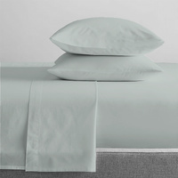 Renee Taylor 300 TC Organic Cotton Sage Sheet Set Queen