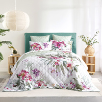 Kashmir Quilted Reversible Super King Coverlet Set by Renee Taylor