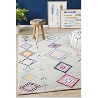 Zanzibar 760 Silver Floor Rug 400x300cm by Rug Culture