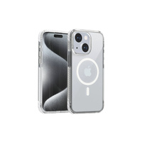 Aukey Urban Guard Magnetic Hard-Shell iPhone 15 Phone case - Transparent (TM11A)