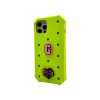 Lovefone Kids Silicone Case iPhone 13 Acid Green