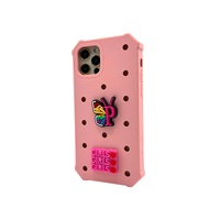 Lovefone Kids Silicone Case iPhone 14 Baby Pink