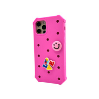 Lovefone Kids Silicone Case iPhone 14 Pink
