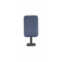 Lovefone Genuine Leather Weave Wallet with Magsafe - Navy