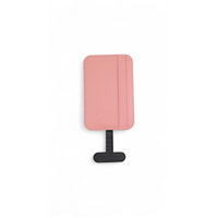 Lovefone Genuine Leather Weave Wallet with Magsafe - Pink