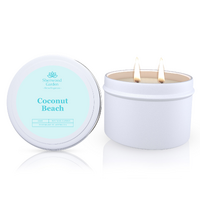 Sherwood Coconut Beach Soy Candle Tin 165g