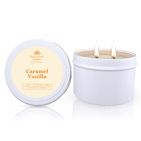 Sherwood Caramel Vanilla Soy Candle Tin 165g