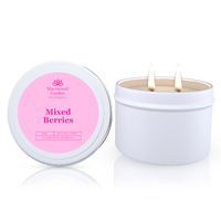 Sherwood Garden Mixed Berries Soy Candle Tin 165g
