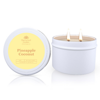 Sherwood Garden Pineapple Coconut Soy Candle Tin 165g