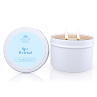 Sherwood Garden Home Fragrances Spa Retreat Soy Candle Tin 165g