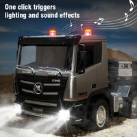RC Alloy Flat Truck 9-Channel Remote Control Trailer