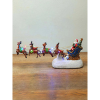 Light-Up Christmas Village House Decoration Set