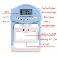 Digital Dynamometer Hand Grip Strength Tester Blue