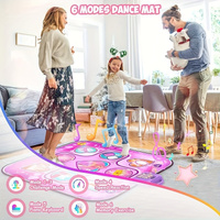 Kids LED Musical Dance Mat 6 Game Modes