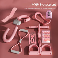 Yoga Pilates Fitness Set with Accessories 8pcs