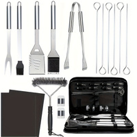 BBQ Grill Accessories Set 17 Piece