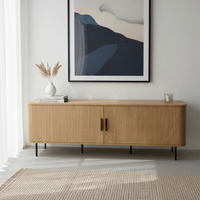 IVS Furniture Florence Entertainment Unit 2 Door Oak