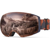 OutdoorMaster Ski Goggles PRO - Frameless, Interchangeable Lens 100% UV400 Protection Snow Goggles for Men & Women-OM-2