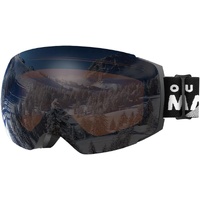 OutdoorMaster Ski Goggles PRO - Frameless, Interchangeable Lens 100% UV400 Protection Snow Goggles for Men & Women-OM-2