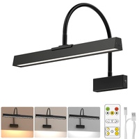 Picture Frame Light 16 Inch Wireless Remote Battery Operated Dimmable Black