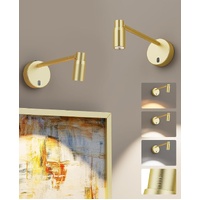 HUDYOGY Battery Picture Light with Remote, CCT Dimmable Gold