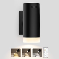 Battery Operated Wall Sconce CCT Dimmable Wireless Reading Light, Rechargeable LED Wall Light with Magnet Ball, Picture Wall Light Decor for Reading B