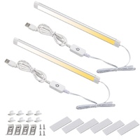 AIBOO LED Under Cabinet Light 11.2" USB Powered 2 Pack Touch Sensor