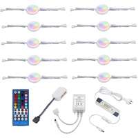 Under Cabinet LED Light Kit RGBW 10 Pack with Remote Control