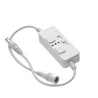 Single Colour LED Controller PWM Slider Dimmer Timer 36W White
