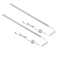 AIBOO 20 inch LED Motion Sensor Cabinet Light 2 Pack USB 4000K