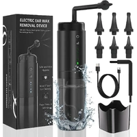 Water Powered Ear Cleaner Electric Triple Jet Stream 3 Pressure Water Resistant