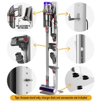 Freestanding Holder for Dyson Vacuum Stand – Suitable for Dyson V6 V7 V8 V10 V11 V12 V15 Gen5 & DC series Vacuum Cleaners, Elegant & Stable Standing D